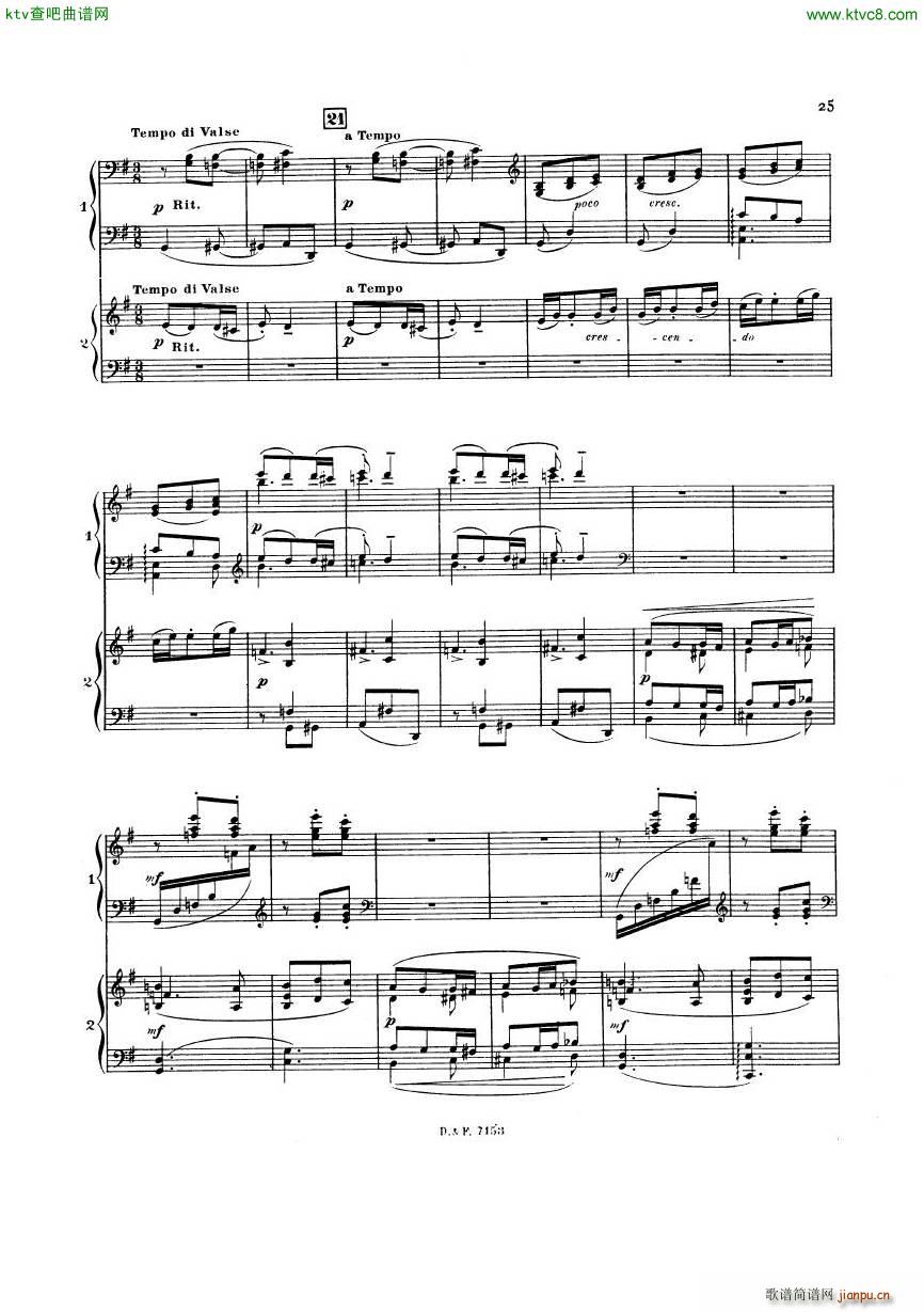 busser debussy Petite Suite 2P(V)25