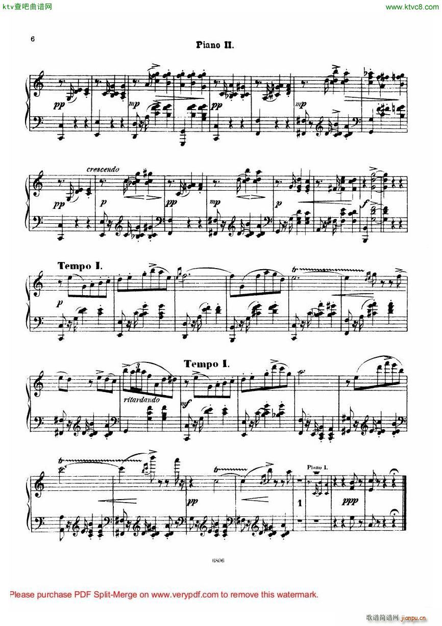 Arensky op 23 Suite No 2 Silhouettes(V)27