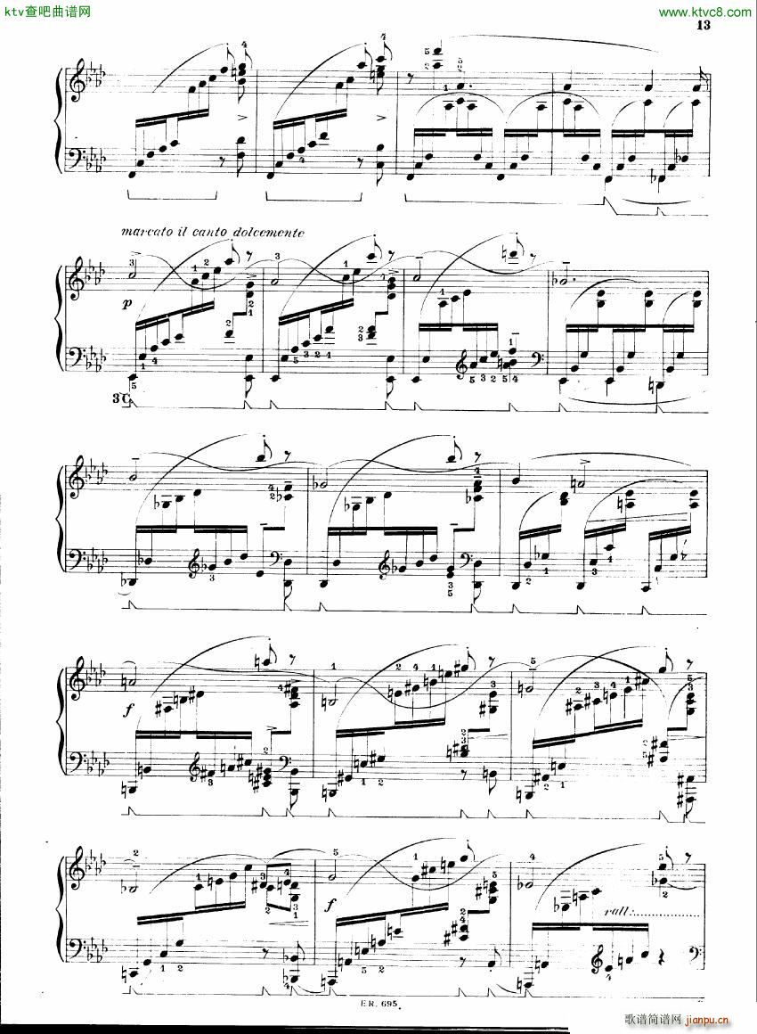 Busoni op37 Twenty Four Preludes (V)5