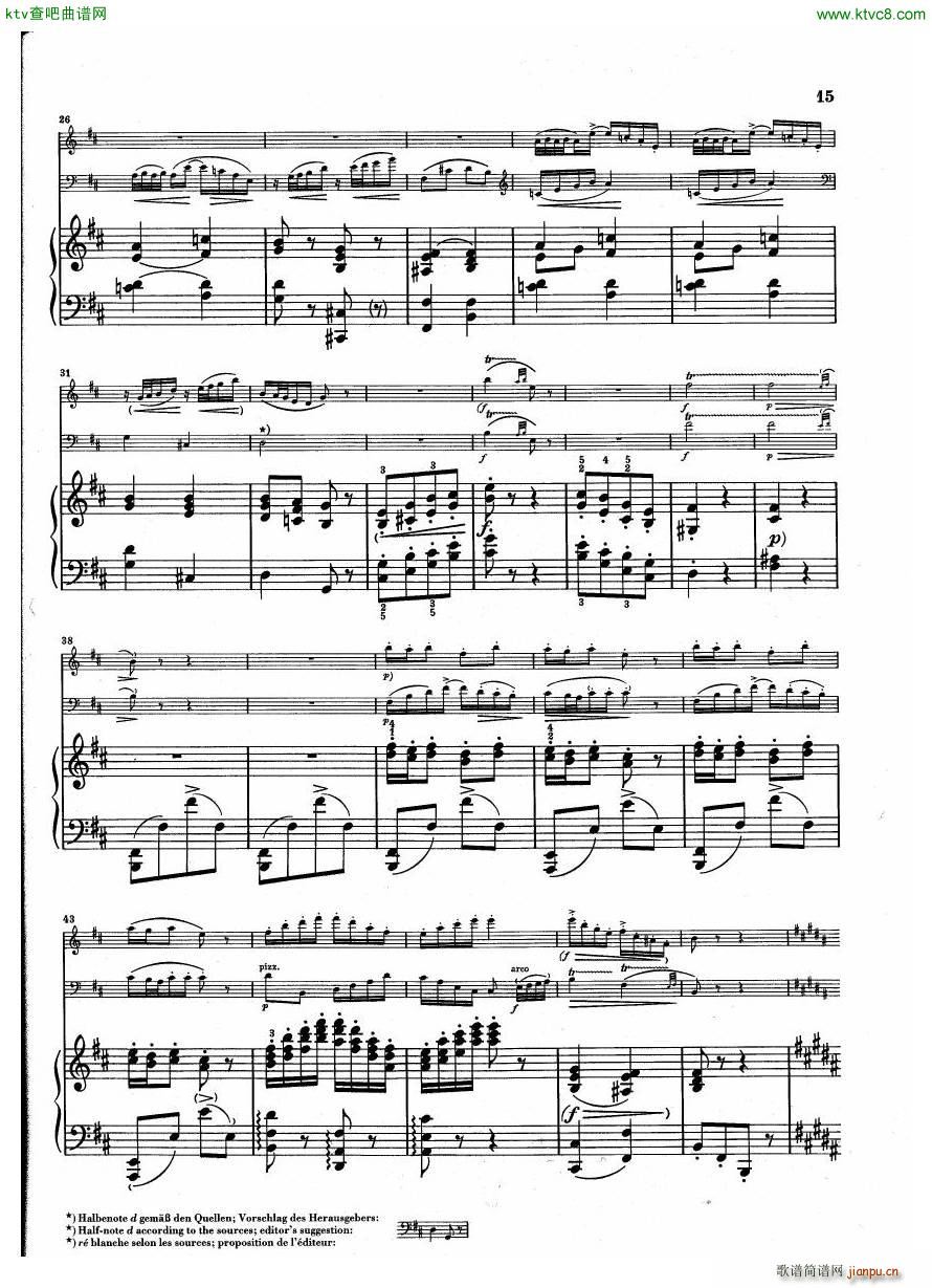 Debussy Trio en Sol(V)15
