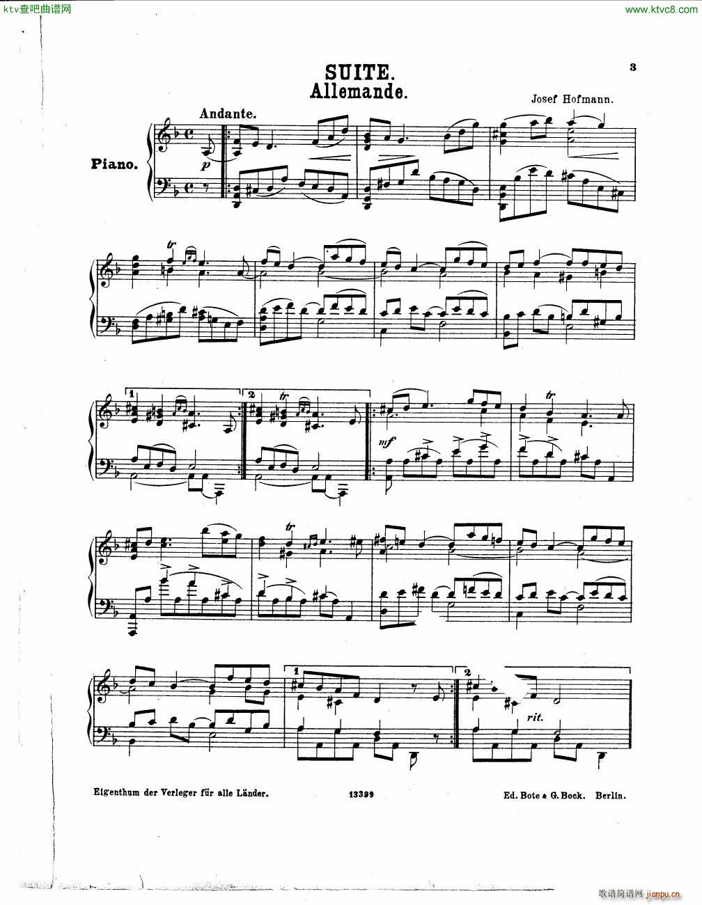 Hofmann Suite(V)1