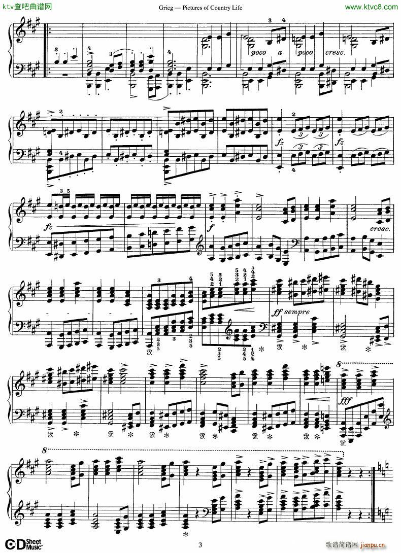 Grieg Pictures Of COuntry Life(V)3