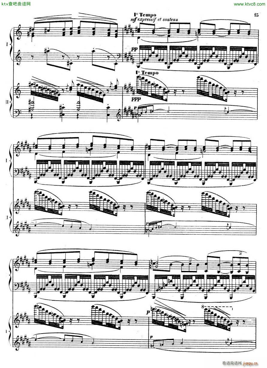 Debussy Ravel 3 Nocturnes 2pno(V)46