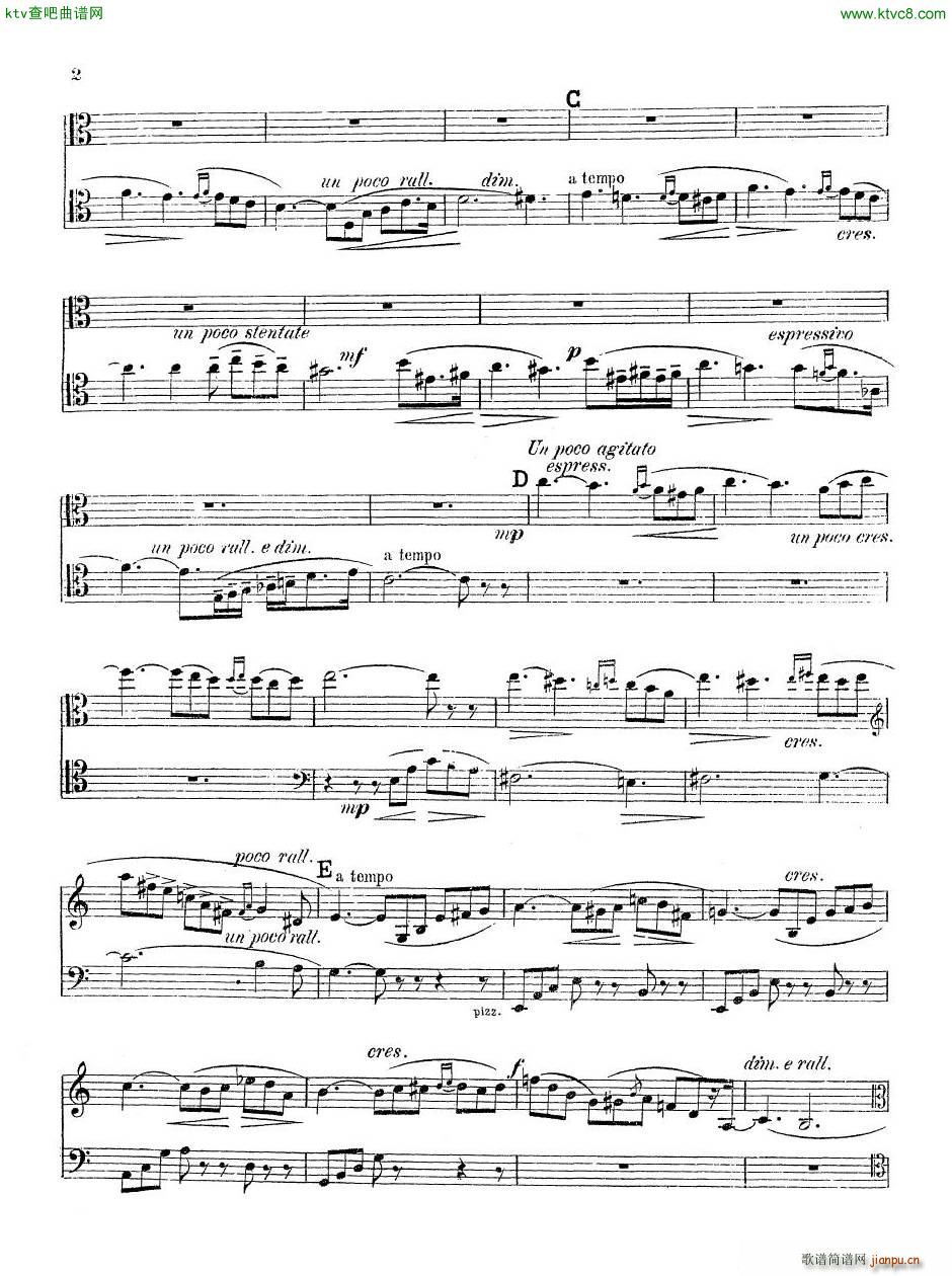 Drigo Meditation Viola Cello Piano(V)5