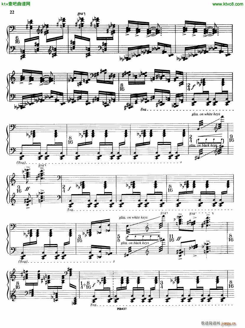 Ginastera op 53 Sonata No 2(V)22