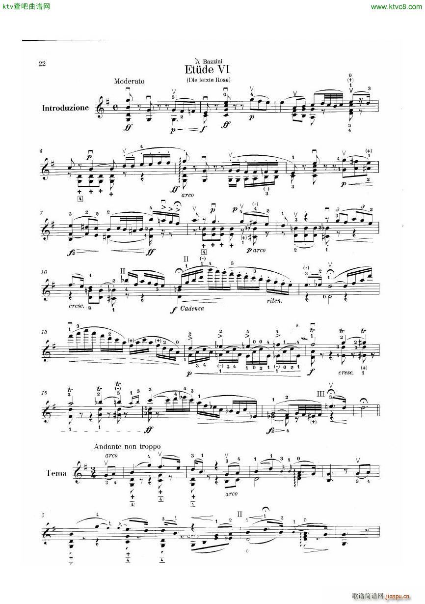 H W Ernst 6 Polyphonic Studies(V)21