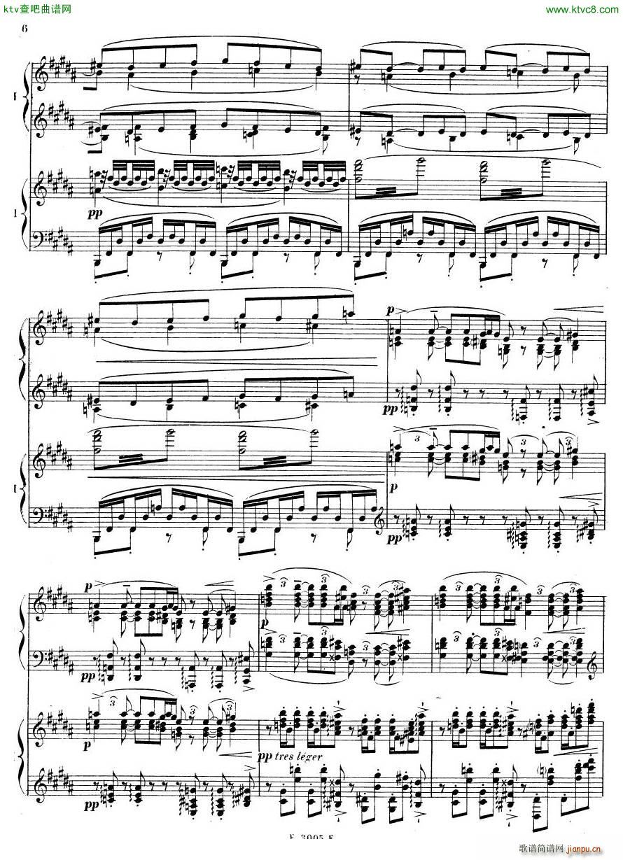 Debussy Ravel 3 Nocturnes 2pno(V)37