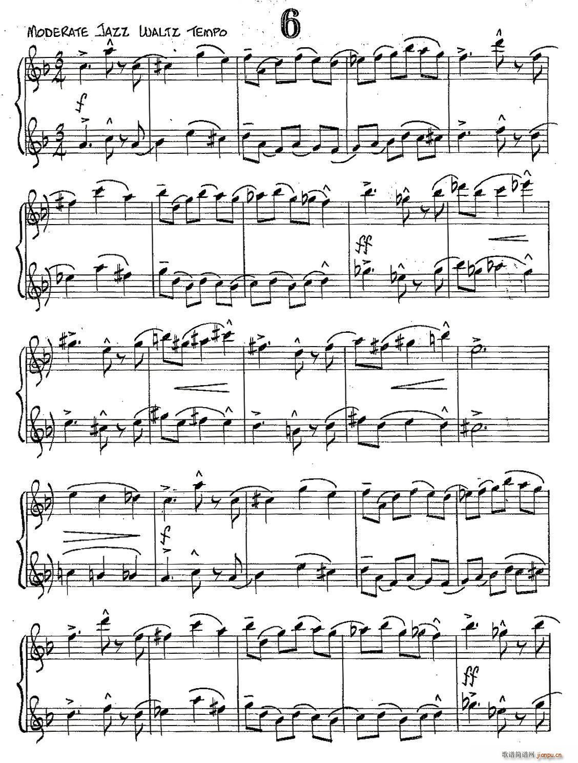 Jazz Conception For Saxophone Duets 6 (V)1