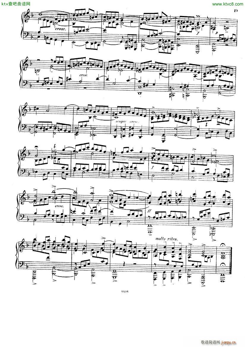 Bach D Albert Prelude Toccata and fugue in f major(V)12