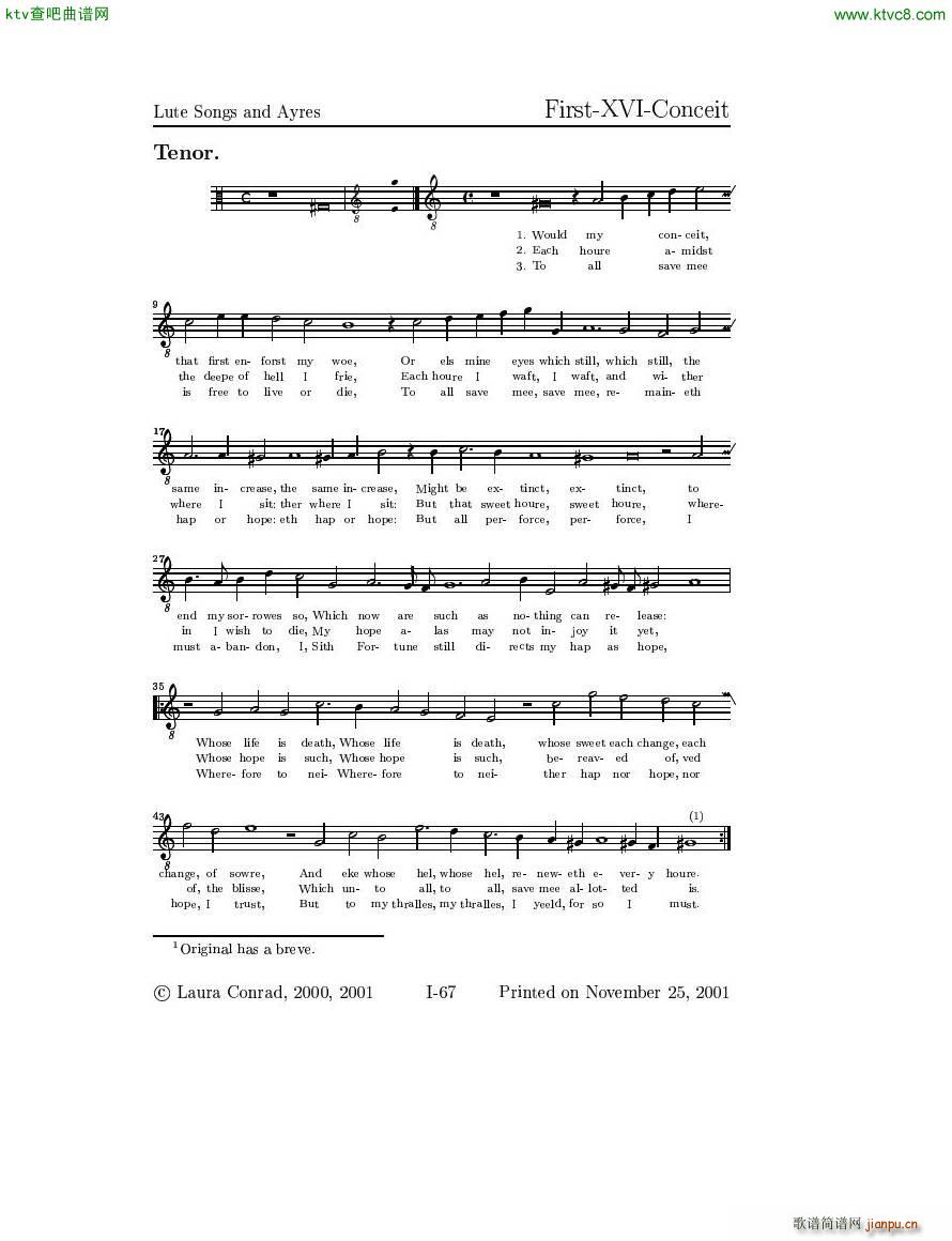 Dowland Lute Music (V)23
