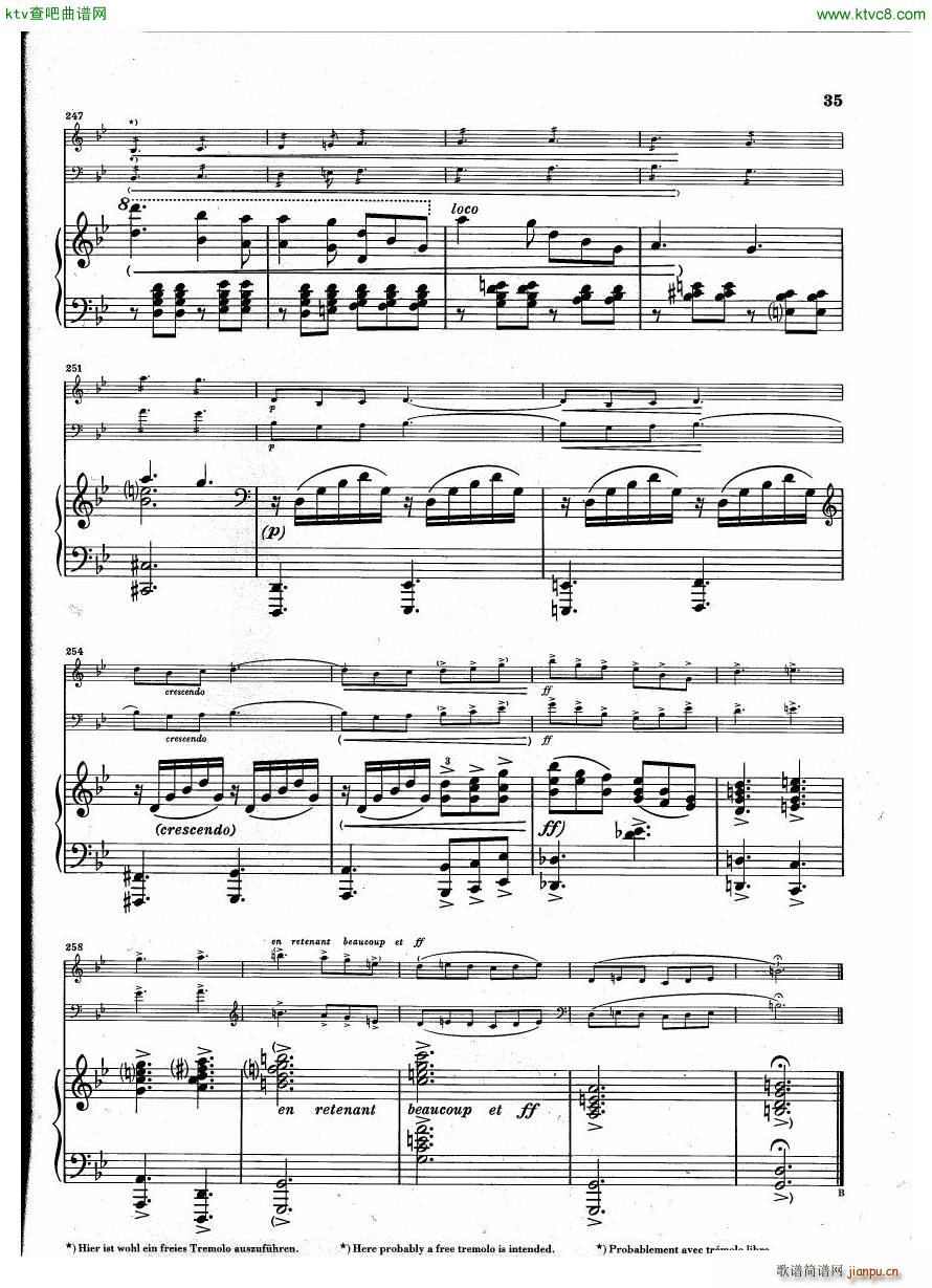 Debussy Trio en Sol(V)35