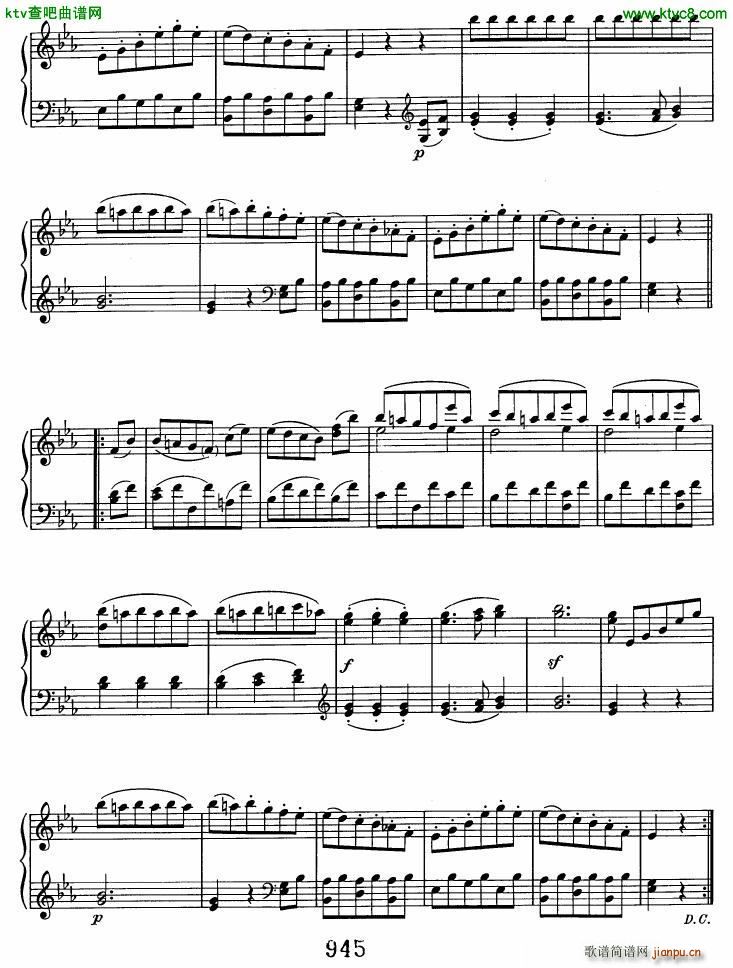 Beethoven WoO 7 12 Minuets(V)11
