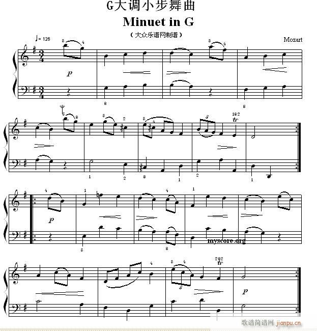 (j)(j)Ŀ G{(dio)С Minuet in G(V)1