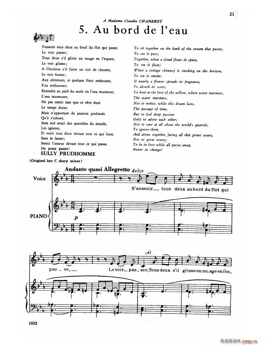 Faure 30 Songs һ 30 Songs һ(ʮּ)20