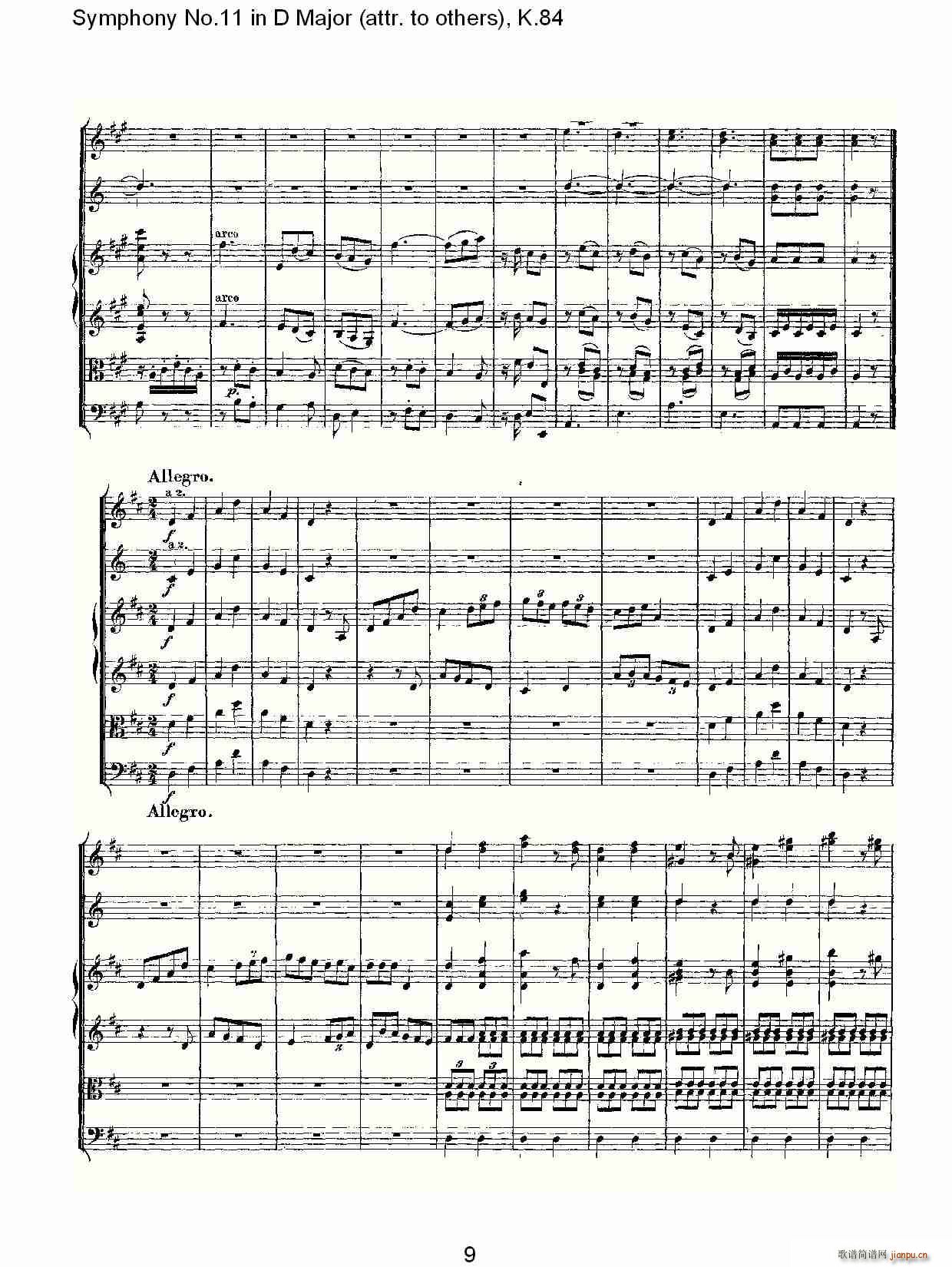 Symphony No.11 in D Major(ʮּ)9