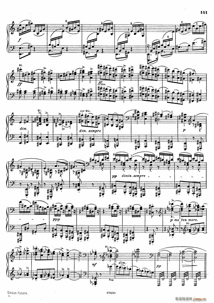 Brahms op 98 Singer Symphonie Nr 4(V)23
