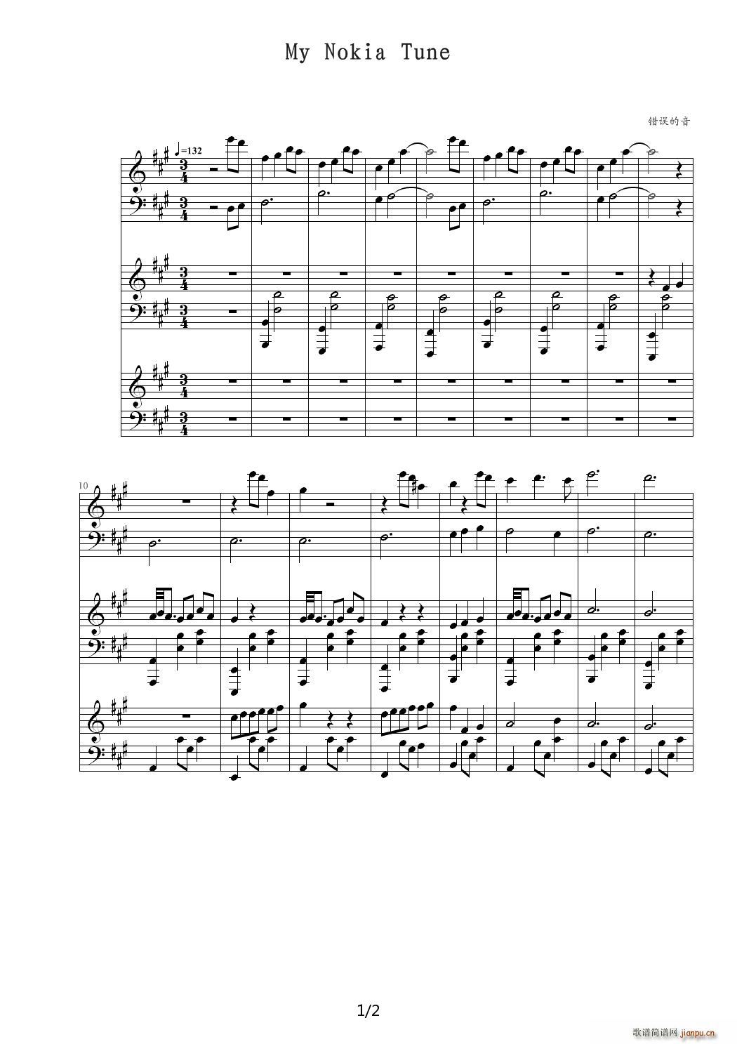 My nokia tune A{(V)1