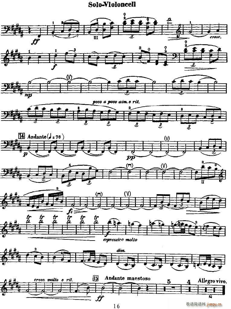Dvorak - Cello Concerto(V)16