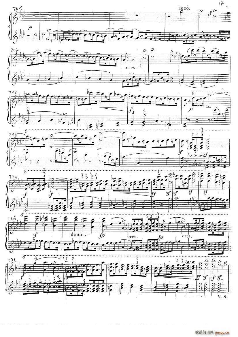 Czerny op 226 Fantasie f Moll 4H(V)16