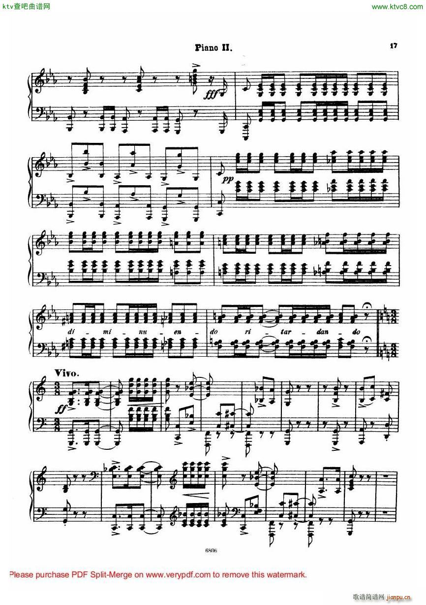 Arensky op 23 Suite No 2 Silhouettes(V)38