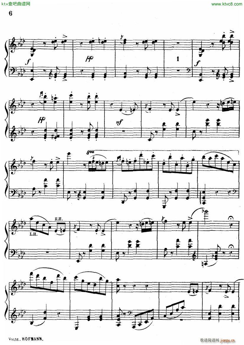 Hofmann Valse in Ab(V)6