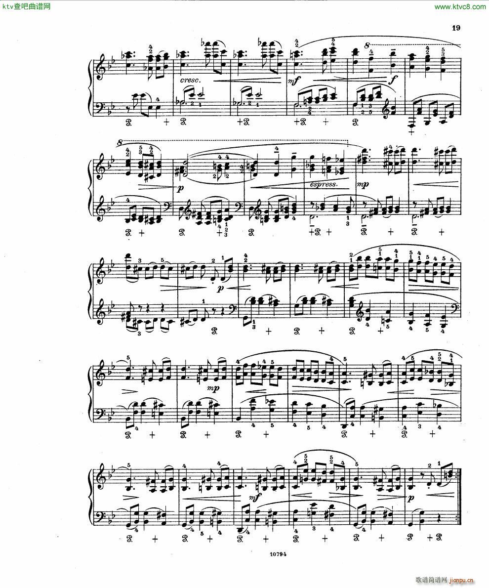 Fuchs Robert Improvisation pour clavier op 11(V)17