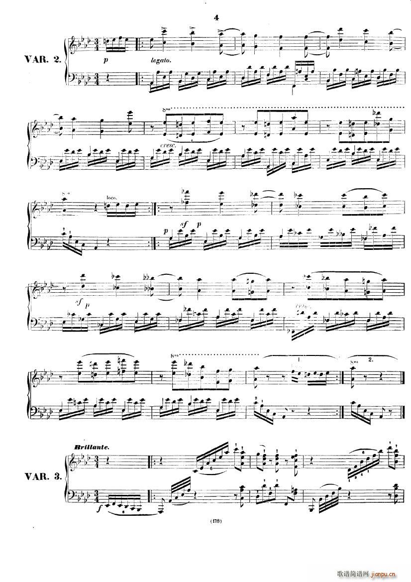 Czerny op 12 Variationen(V)3