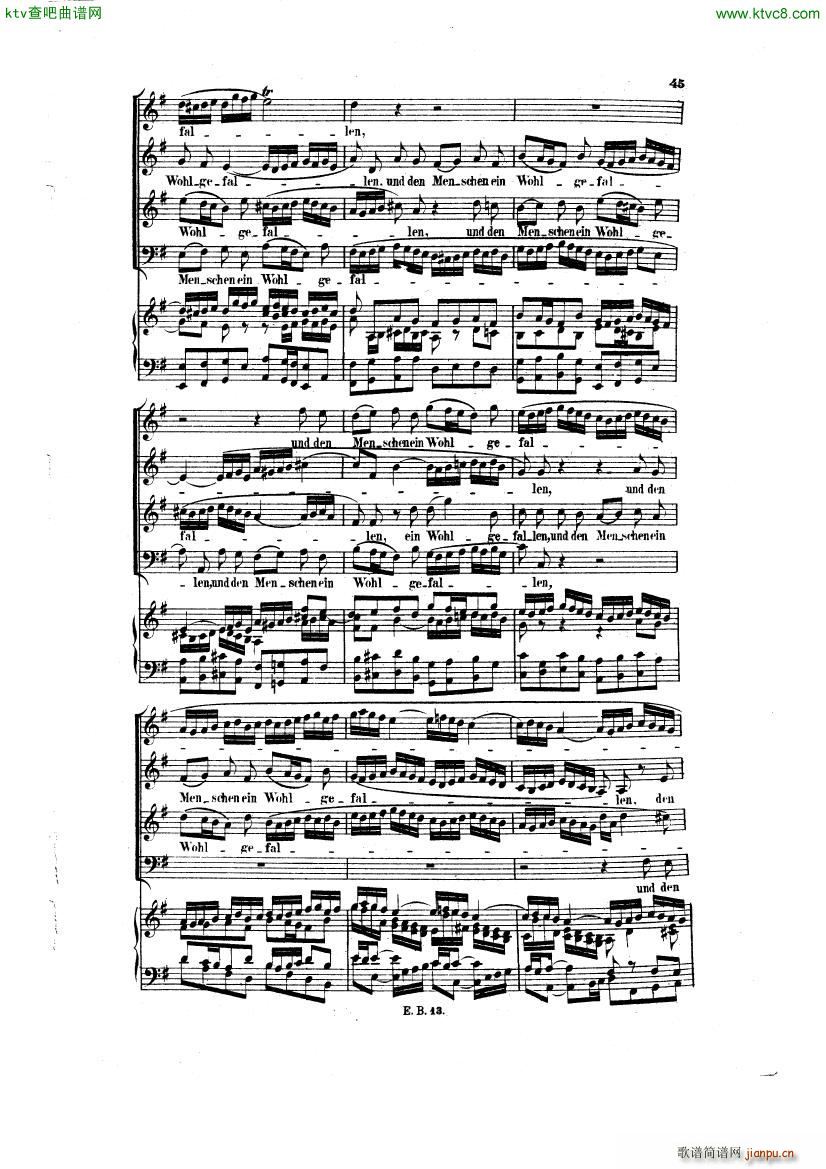 Bach JS BWV 248 Christmas Oratorio No 19 23(V)9