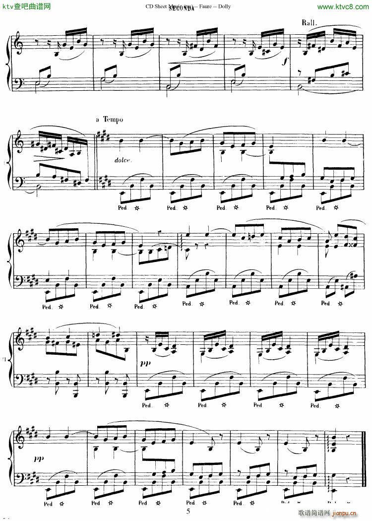 Faur op 56 Dolly Suite(V)6