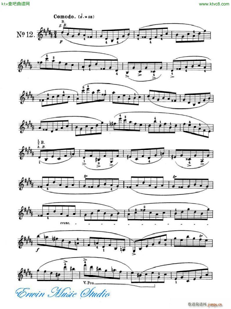 _ 24׾Pierre Rode 24 Studi Per violino 09 16(ʮּ)7