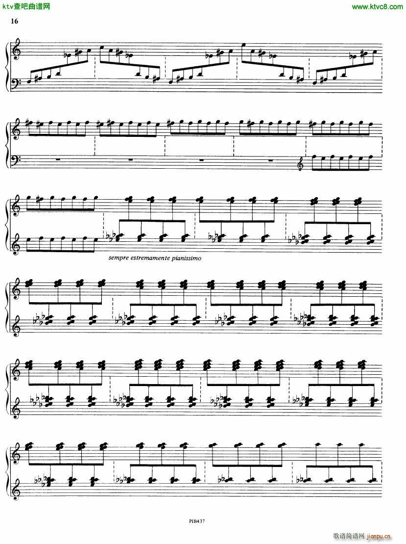 Ginastera op 53 Sonata No 2(V)16
