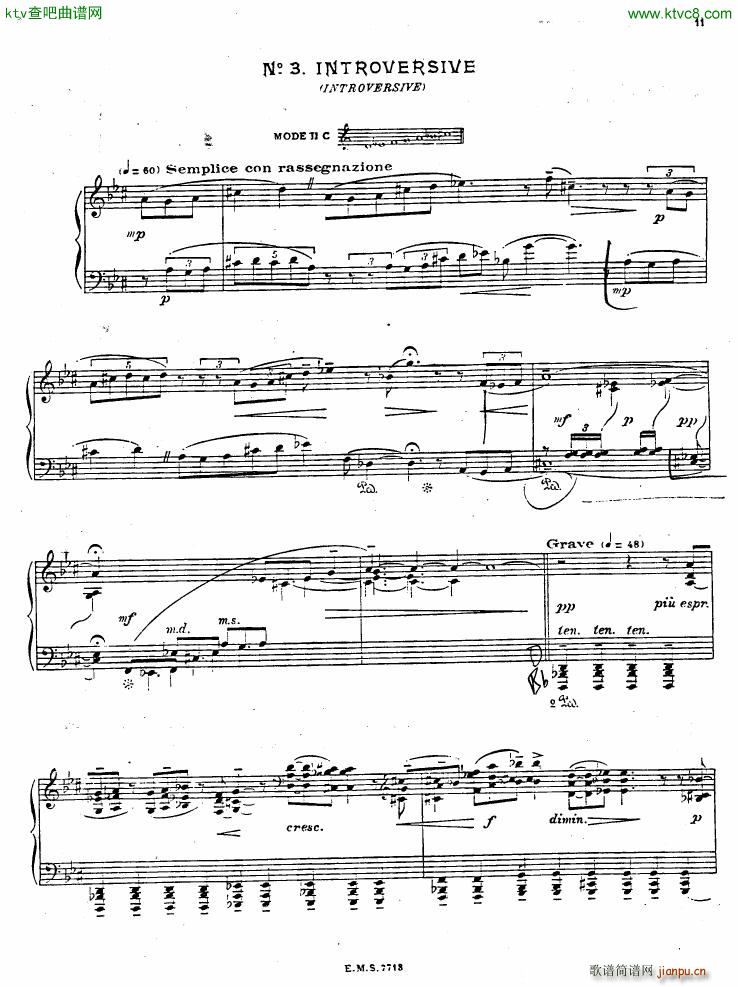 Foulds essays in the modes op 78 nos 1 6(V)8