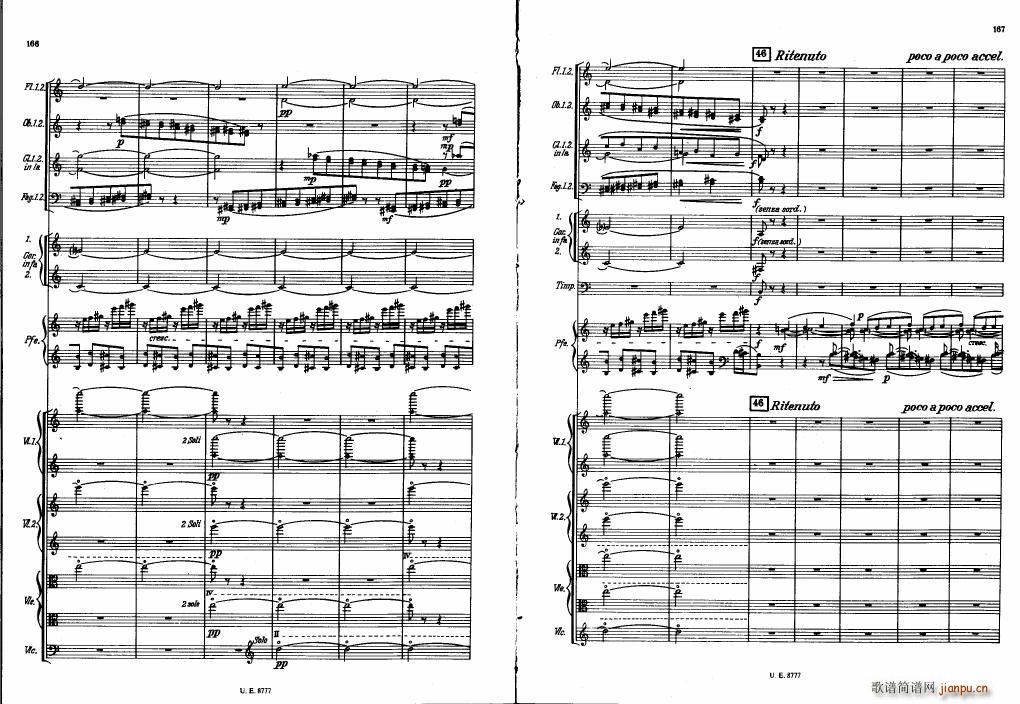 Bartok SZ 83 Piano Concerto No1 Full Score (V)43