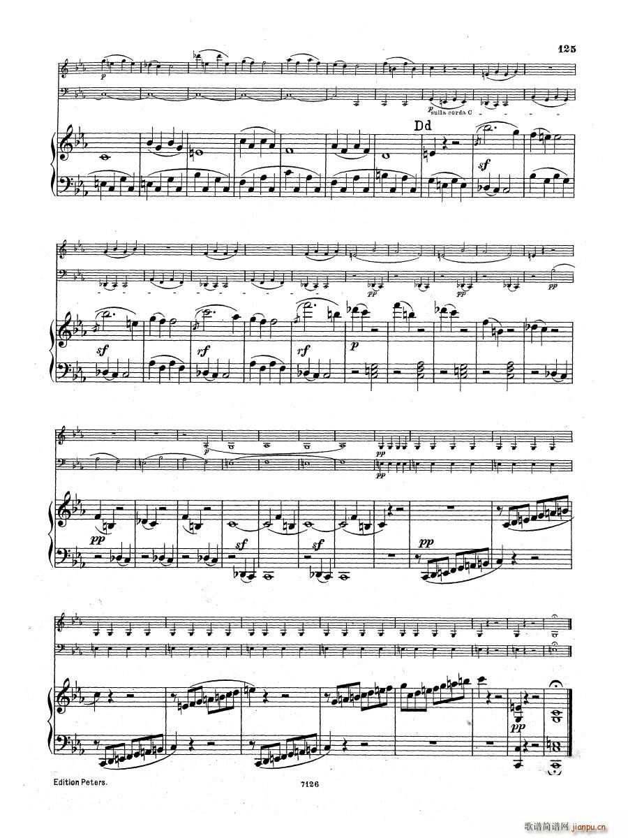 Beethoven op 1 no 3 Piano Trio(V)37