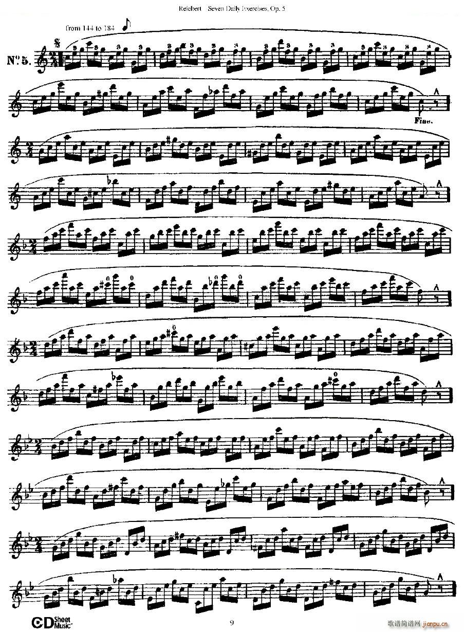 Seven Daily Exercises Op 5 ÿվ Ʒ5̖ ~(ʮּ)9