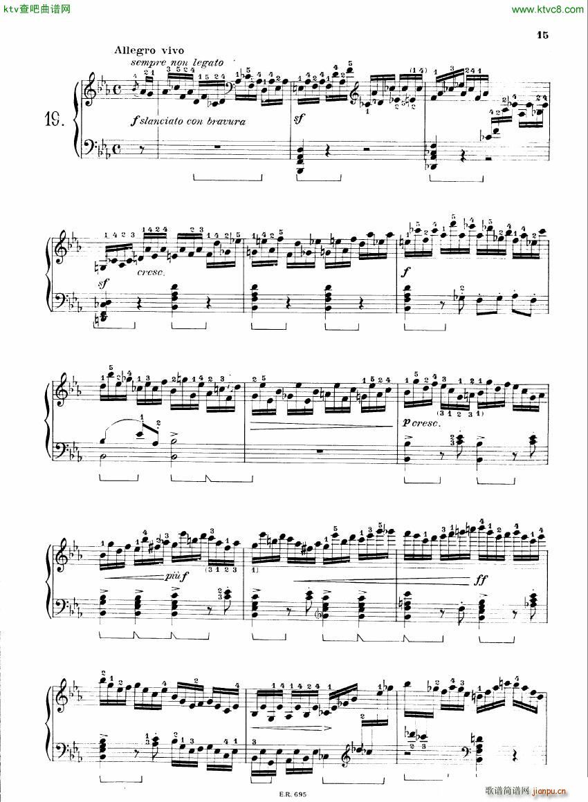 Busoni op37 Twenty Four Preludes (V)7