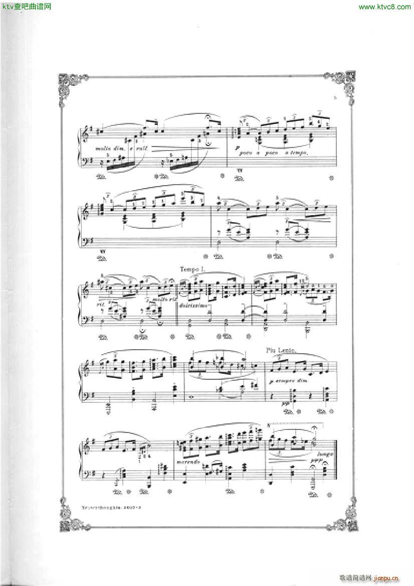Victor Herbert Six Pieces No 3 Yesterthoughts(V)3