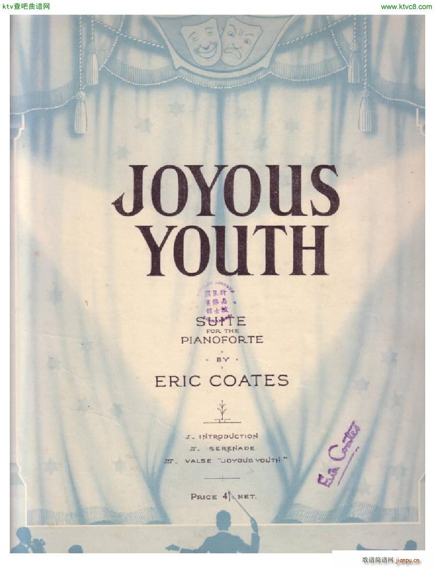 Coates Joyous Youth Piano Suite(V)1