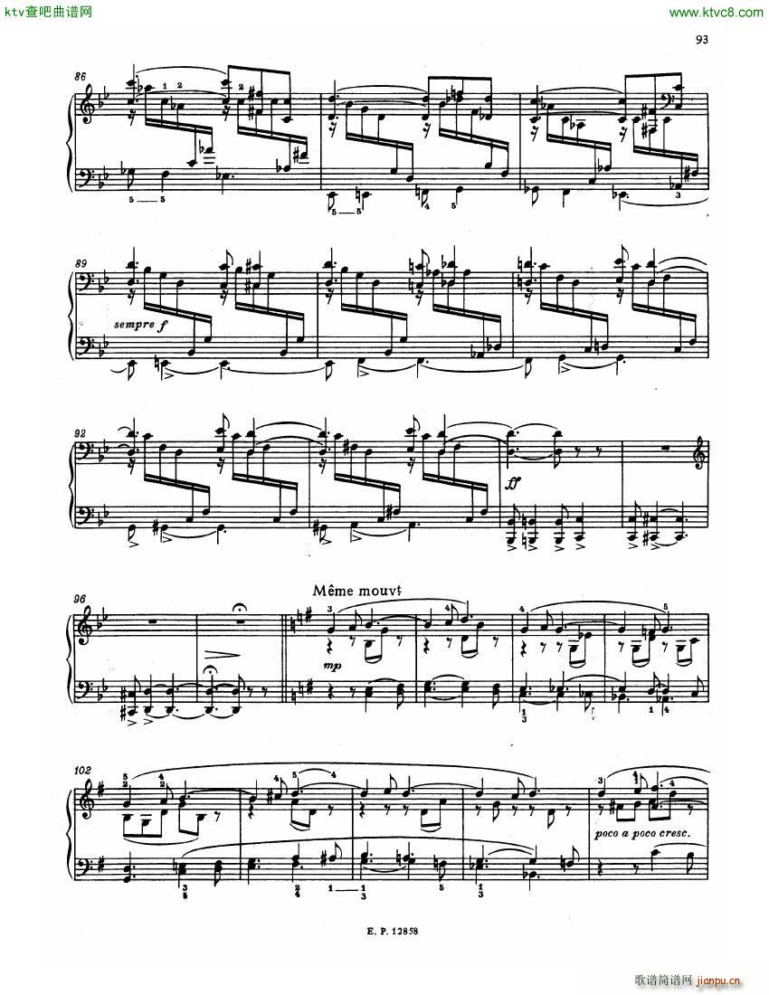 Faure 13 Barcarolle (V)34