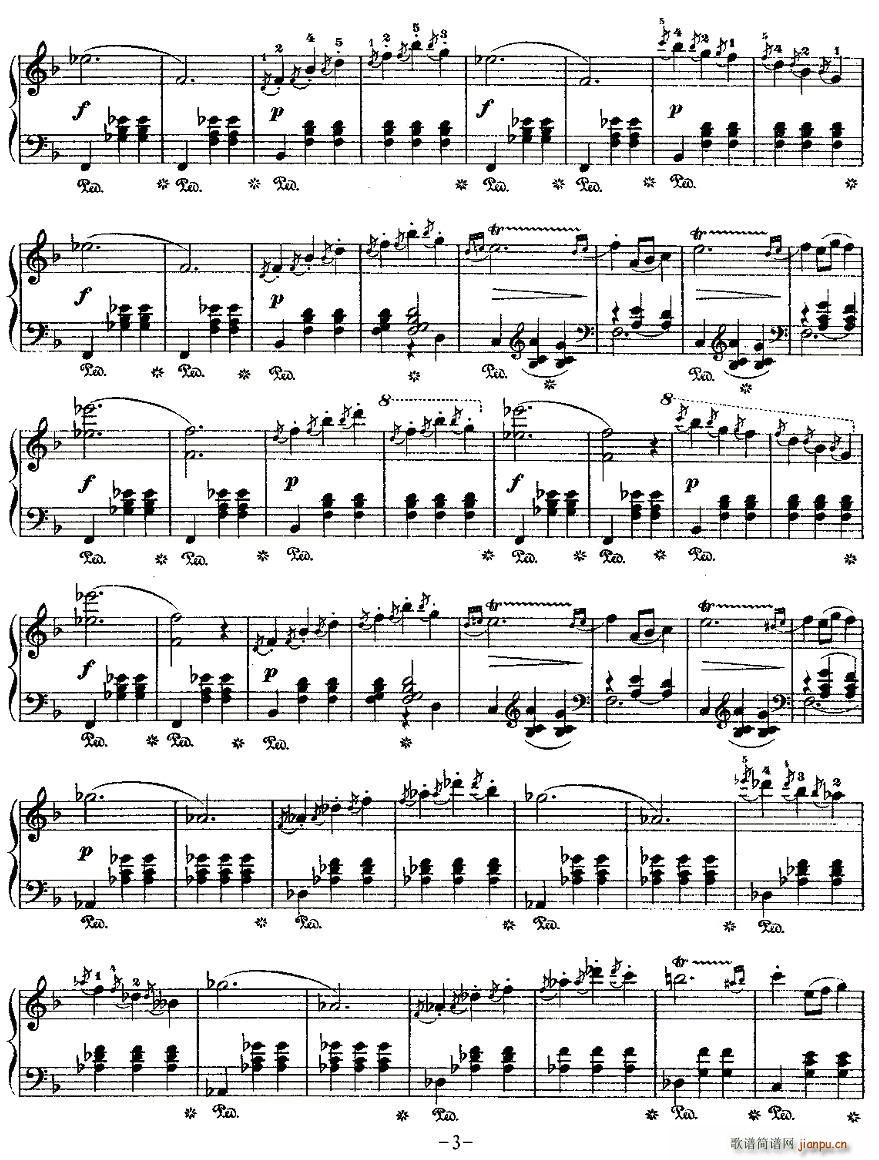 valse brillanteOp.34, No.3(ʮּ)3