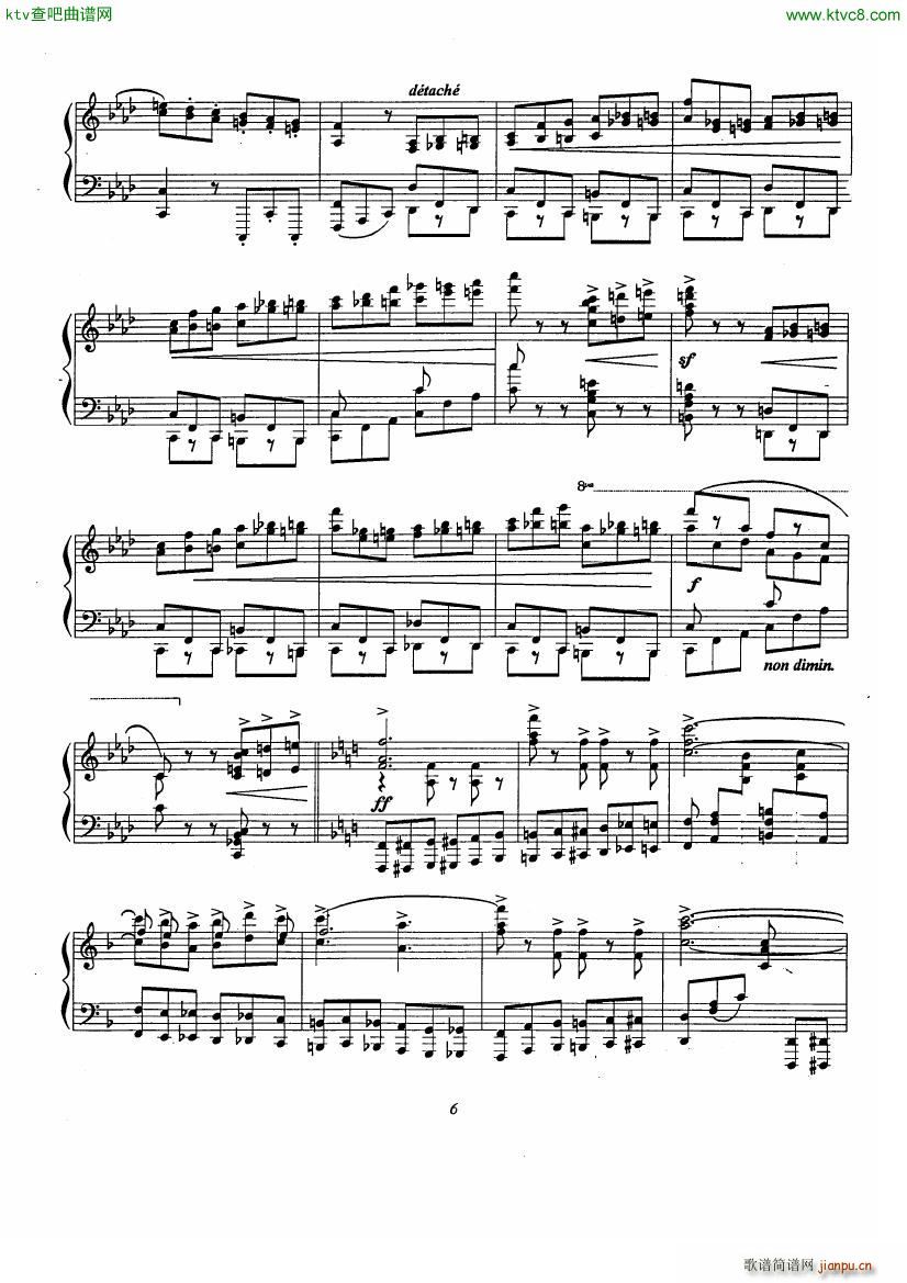 Etude No 9 D aprs Rossini(V)5