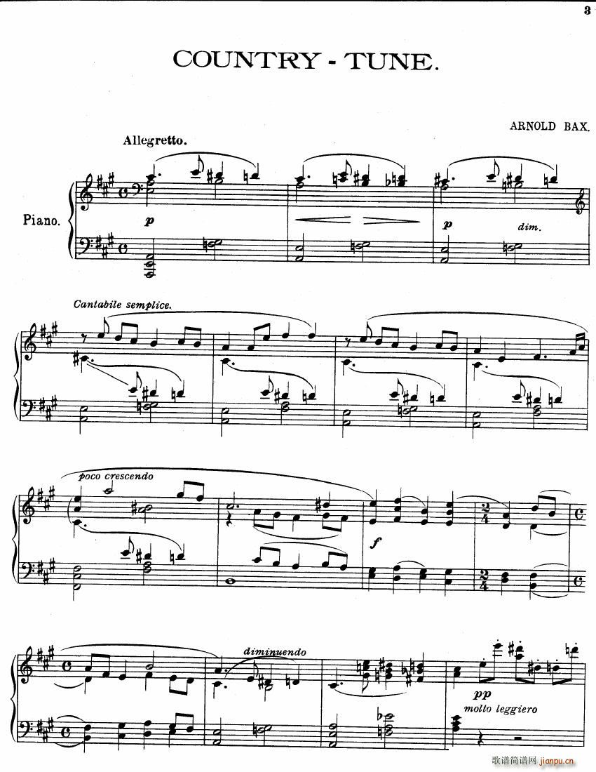 Bax Country Tune(V)1