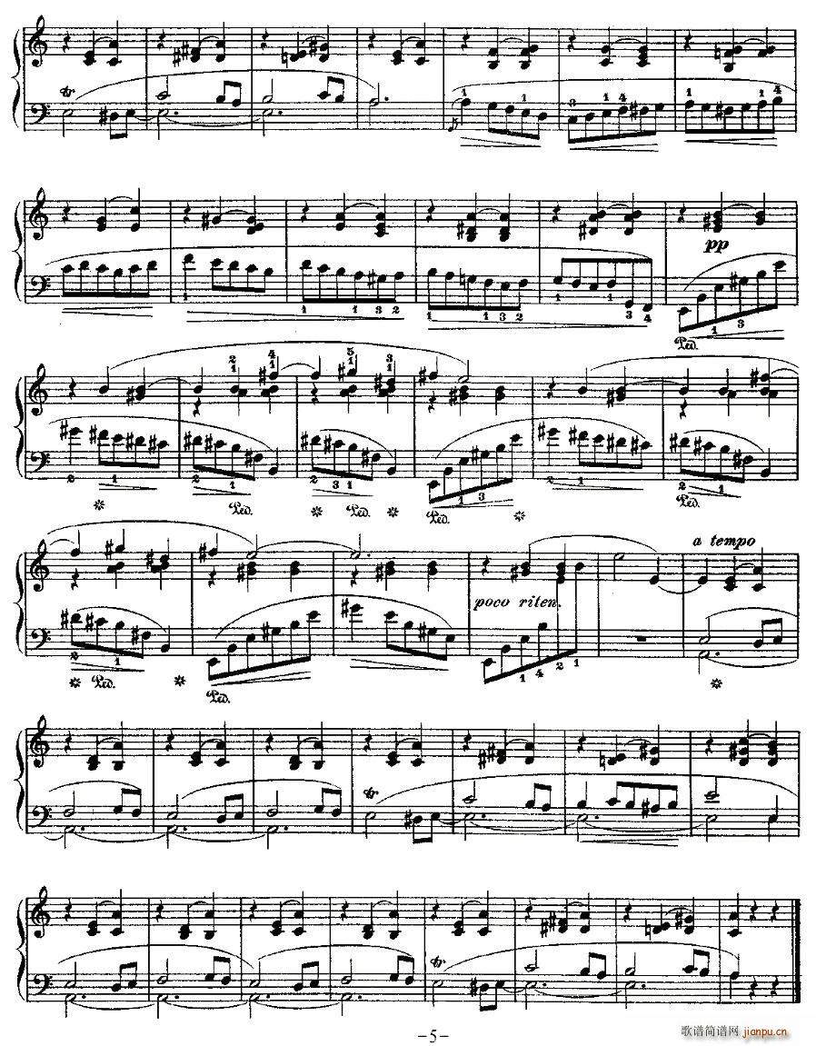 valse brillanteOp.34, No.2(ʮּ)5