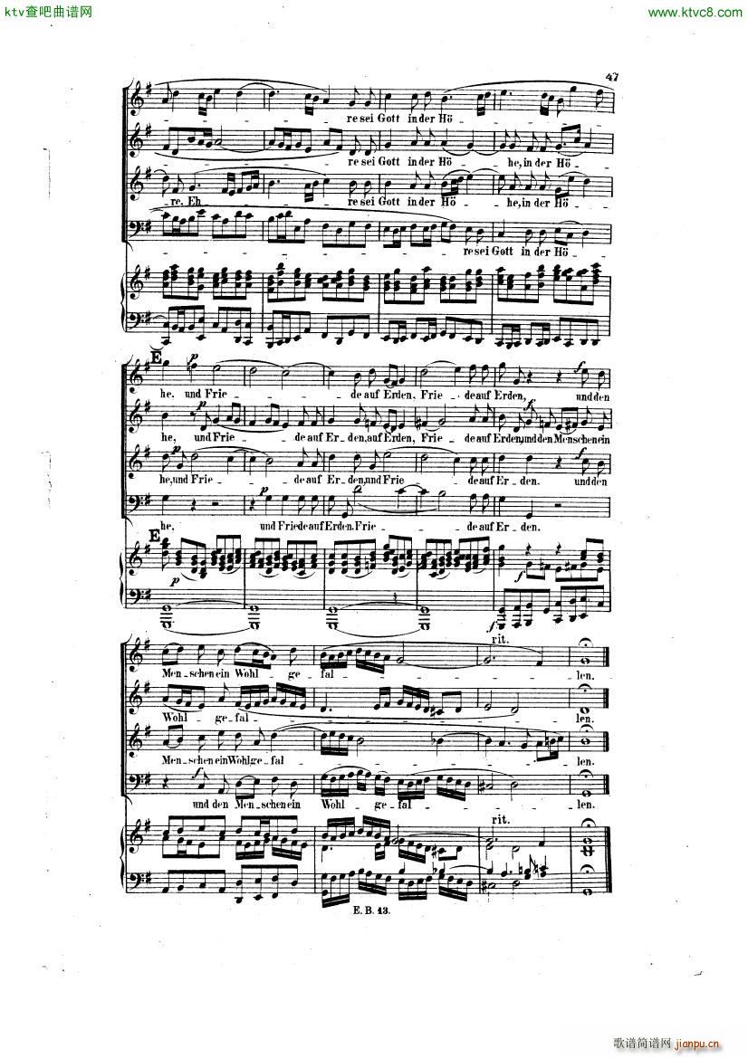 Bach JS BWV 248 Christmas Oratorio No 19 23(V)11