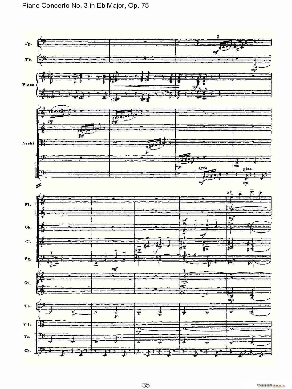 Piano Concerto No.3 in Eb Major, Op.75(V)5