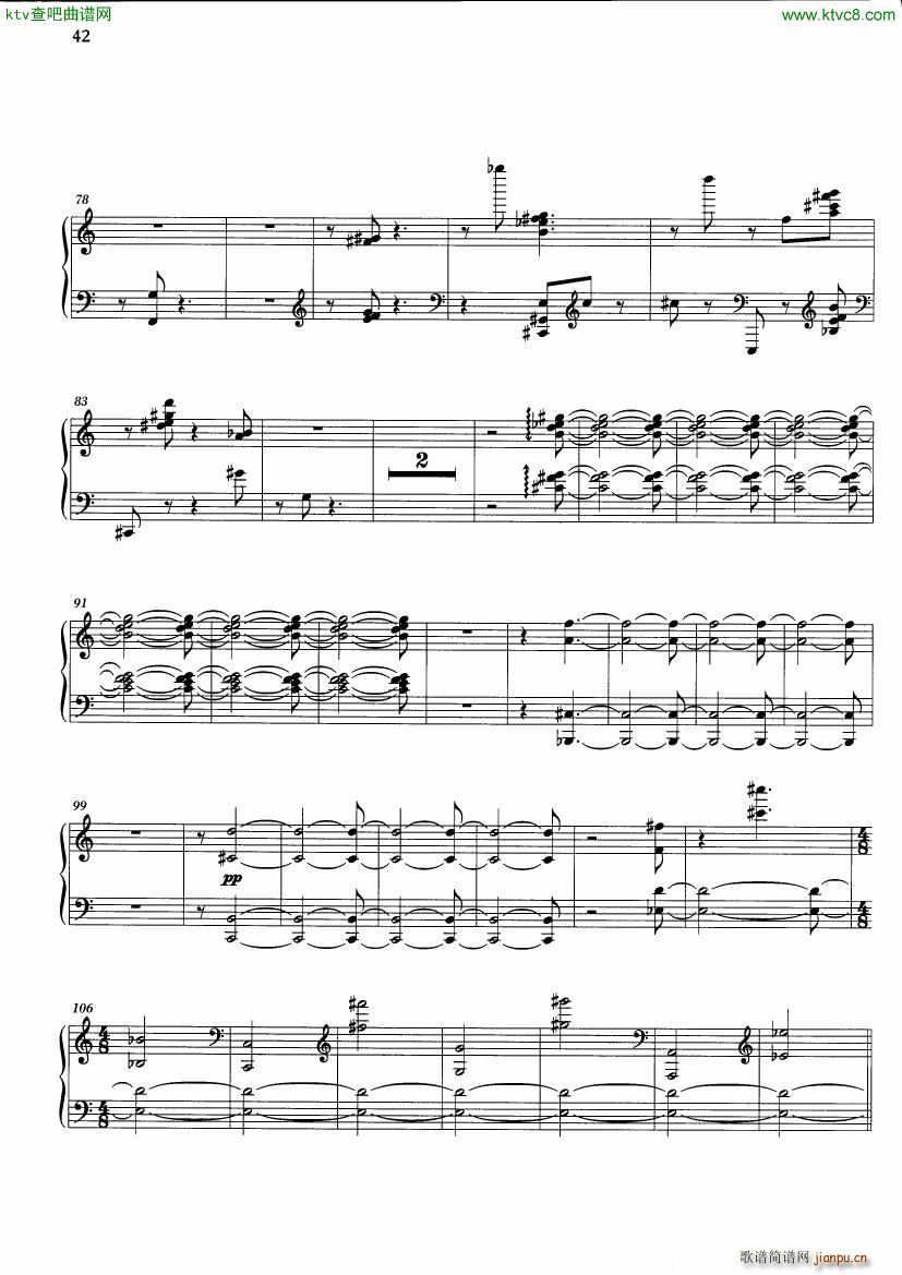Feldman Nature Pieces for Piano(V)9