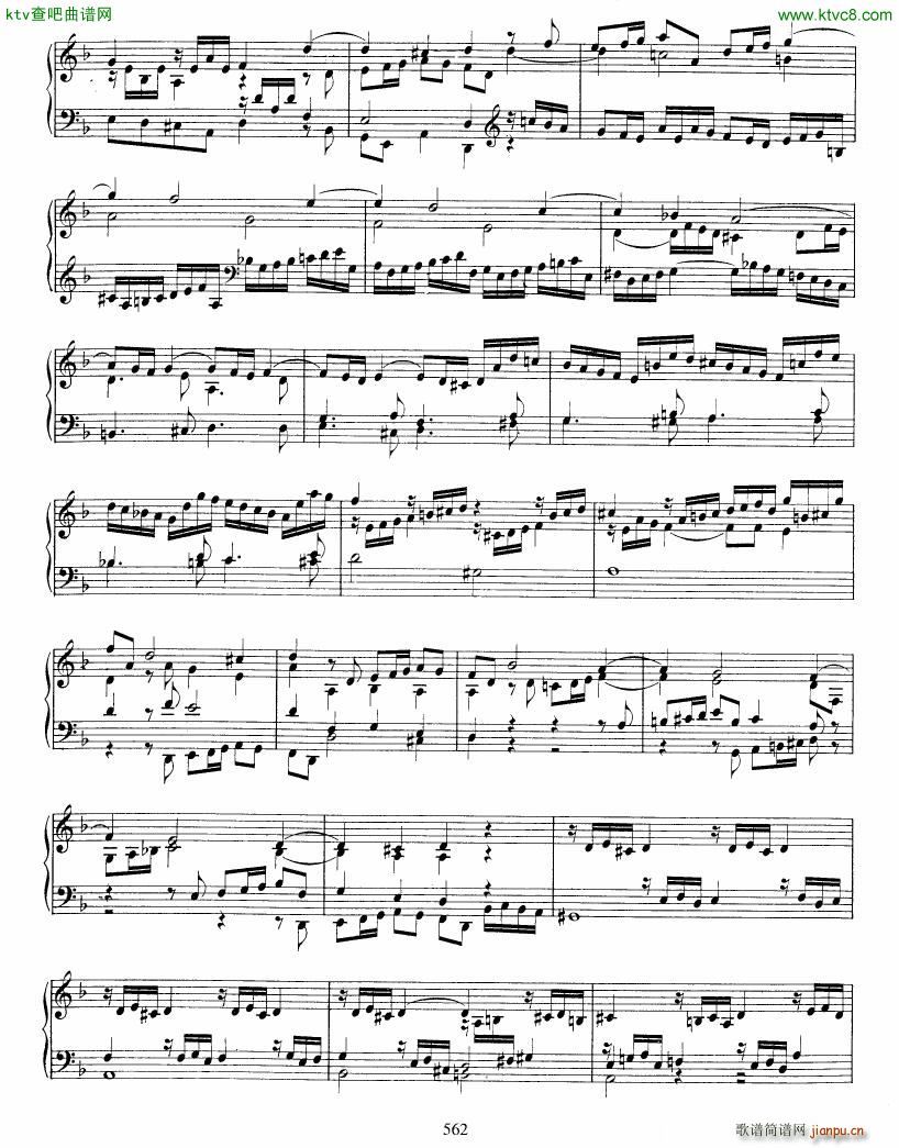 Bach JS BWV 913 Toccata in d(V)5
