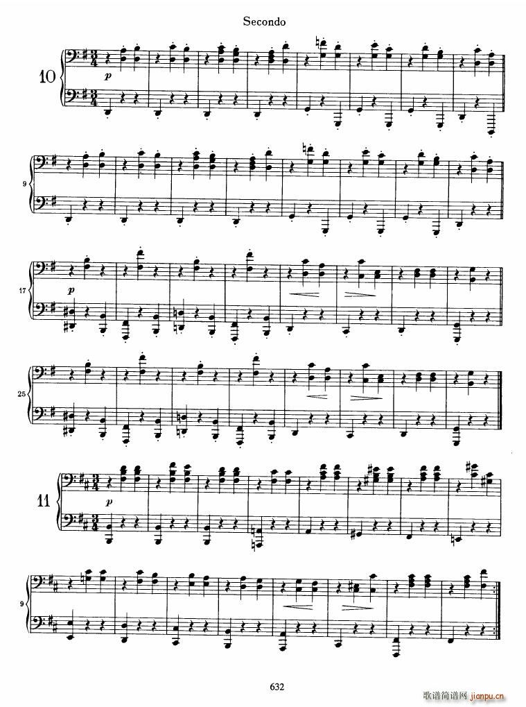 Brahms op 39 Waltzes(V)14