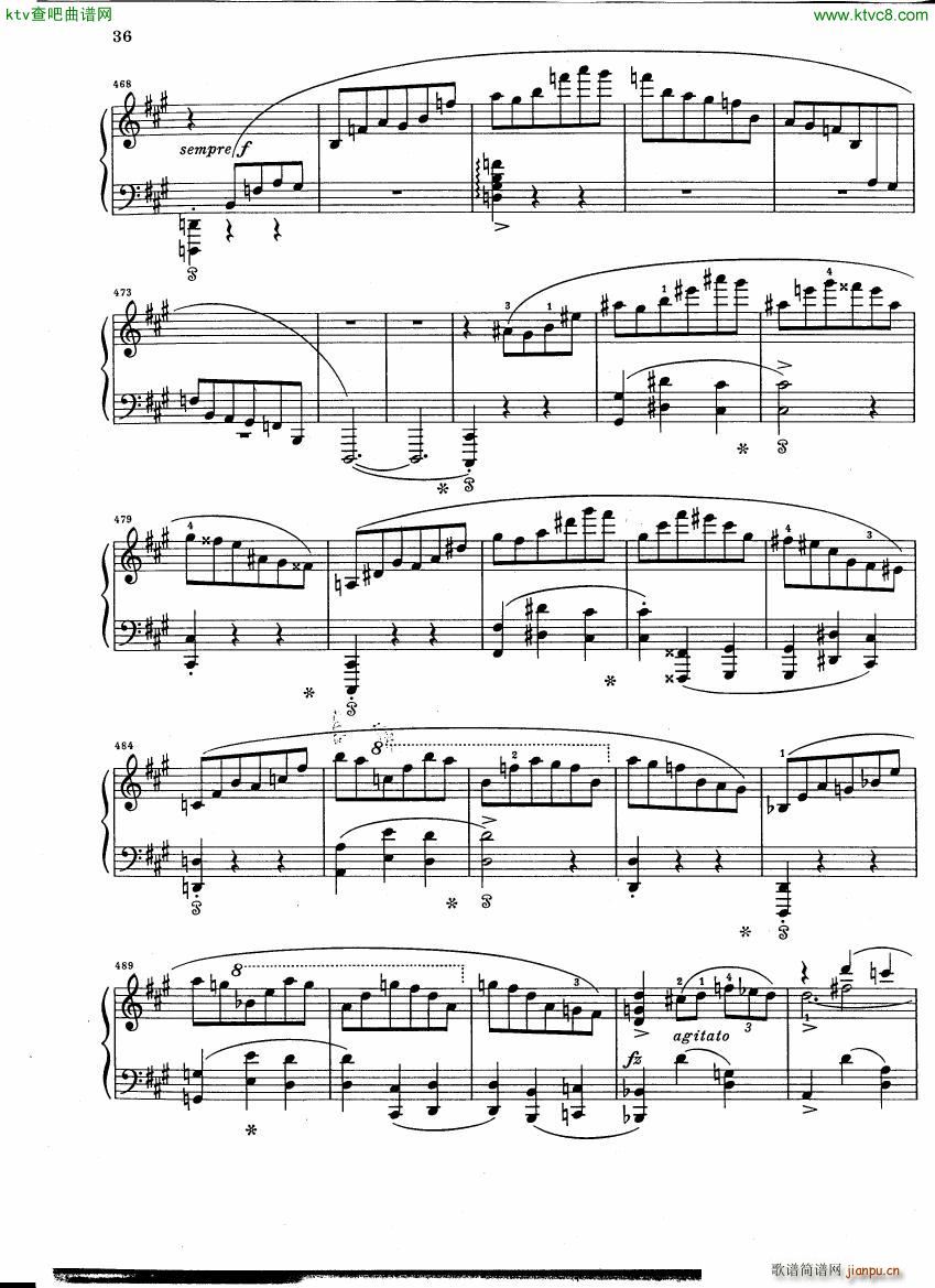 Chopin Scherzo B flat minor Henle(V)14