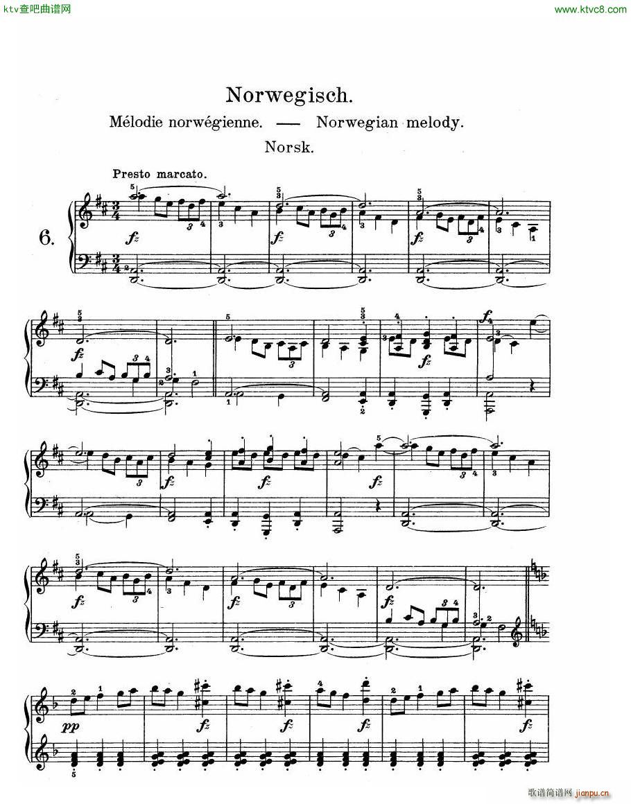 Grieg Lyric Pieces Op 12(V)10
